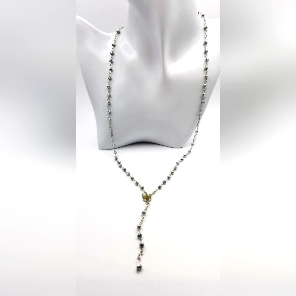Unique Mary mother of Jesus rosary dangle necklace‎